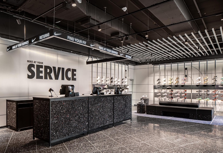 Experience the cutting-edge Nike store design by Studio Königshausen
